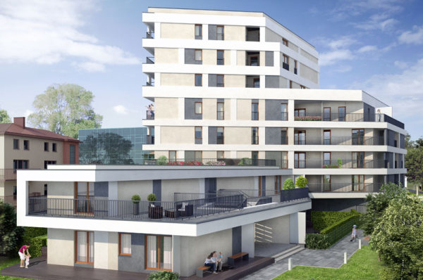 Bronowicka 42, nowy projekt mieszkaniowy Echo Investment, fot. materiały inwestora Bronowicka 42, nowy projekt mieszkaniowy Echo Investment, fot. materiały inwestora