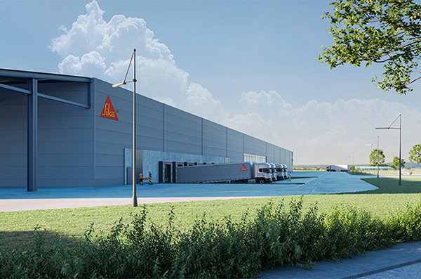 Sika wybuduje nową fabrykę, magazyn i centrum szkoleniowe oraz badań i rozwoju Sika wybuduje nową fabrykę, magazyn i centrum szkoleniowe oraz badań i rozwoju