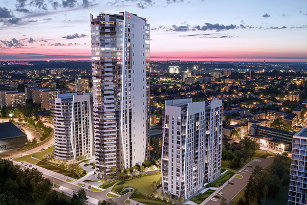 W projekcie Atal Olimpijska w Katowicach powstanie ponad 700 mieszkań. W projekcie Atal Olimpijska w Katowicach powstanie ponad 700 mieszkań.