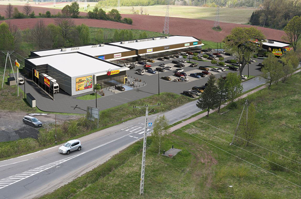 Park handlowy w Nowej Rudzie ma być gotowy w II kwartale 2025 roku. Park handlowy w Nowej Rudzie ma być gotowy w II kwartale 2025 roku.