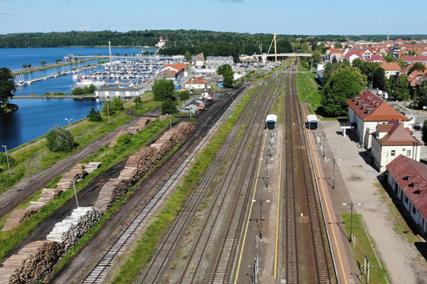Spośród 14 stacji i przystanków do przebudowy zakwalifikowano dworzec w Giżycku. Fot. PKP PLK. Spośród 14 stacji i przystanków do przebudowy zakwalifikowano dworzec w Giżycku. Fot. PKP PLK.