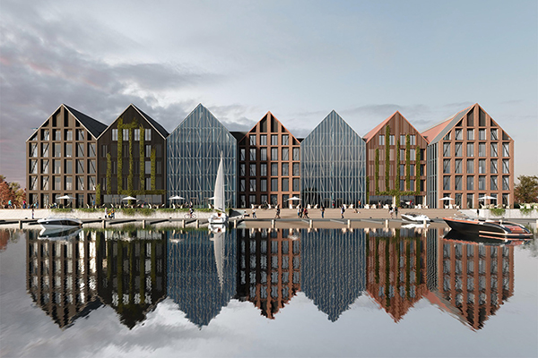 Trwa budowa elbląskiego biurowca Porte Mare Trwa budowa elbląskiego biurowca Porte Mare