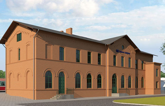 Firma Agrobex z Poznania została wykonawcą przebudowy dworców w Pobiedziskach i Kobylnicy. Wiz. PKP