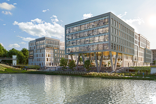 Inwestor Strabag Real Estate otrzymał już prawomocne pozwolenia na budowę całego kompleksu. Inwestor Strabag Real Estate otrzymał już prawomocne pozwolenia na budowę całego kompleksu.