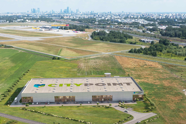 Inwestycja magazynowa City Point Okęcie powstanie w sąsiedztwie warszawskiego lotniska. Inwestycja magazynowa City Point Okęcie powstanie w sąsiedztwie warszawskiego lotniska.