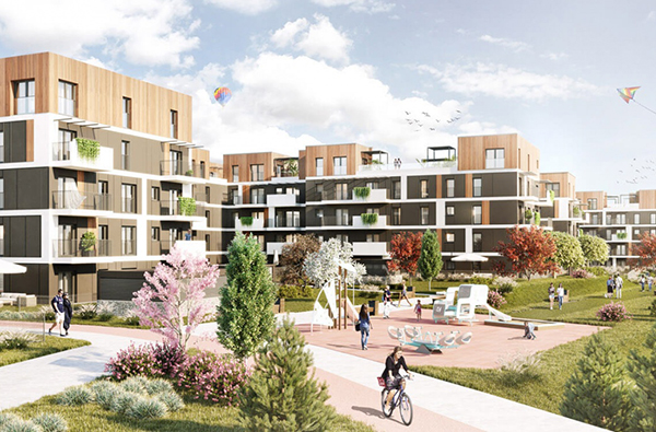 Osiedle Ceglana Park w Katowicach, wystartowała budowa II etapu inwestycji. Osiedle Ceglana Park w Katowicach, wystartowała budowa II etapu inwestycji.