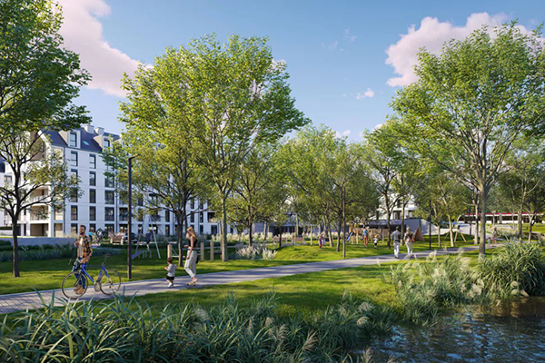 W drugim etapie rbudowy osiedla powstanie rozlegy teren rekreacyjny W drugim etapie rbudowy osiedla powstanie rozlegy teren rekreacyjny