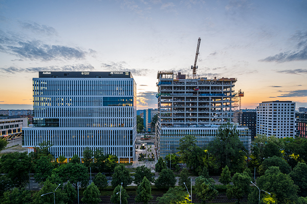 II faza kompleksu biurowego Centrum Południe we Wrocławiu, for. Skanska. II faza kompleksu biurowego Centrum Południe we Wrocławiu, for. Skanska.