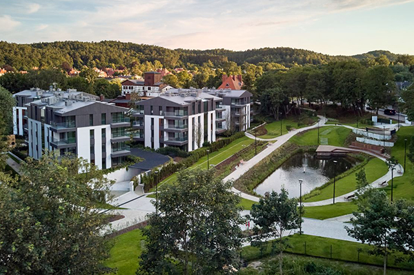 Osiedle Opacka zaprojektowane przez Roark Studio dla Invest Komfort. Osiedle Opacka zaprojektowane przez Roark Studio dla Invest Komfort.