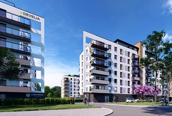 Osiedle Latarników, inwestycja Develii w Gdańsku. Osiedle Latarników, inwestycja Develii w Gdańsku.
