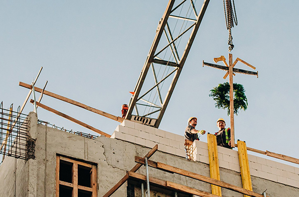 Rośnie łódzkie osiedle Art Modern. Rośnie łódzkie osiedle Art Modern.