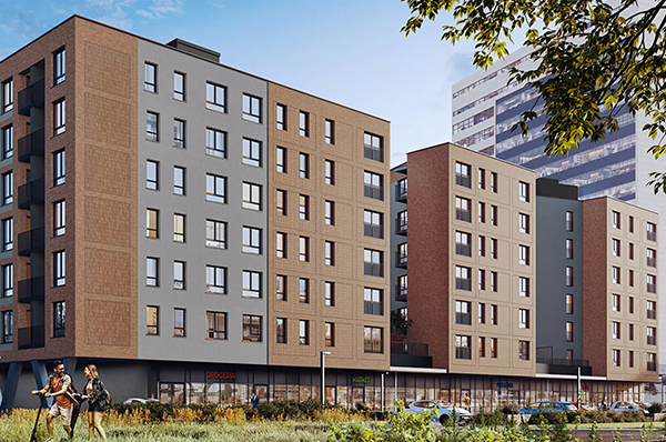 Zaprojektowana przez Grupę 5 Architekci inwestycja mieszkaniowa Moje Bielany w Warszawie. Wiz. CeMat Real Estate. Zaprojektowana przez Grupę 5 Architekci inwestycja mieszkaniowa Moje Bielany w Warszawie. Wiz. CeMat Real Estate.