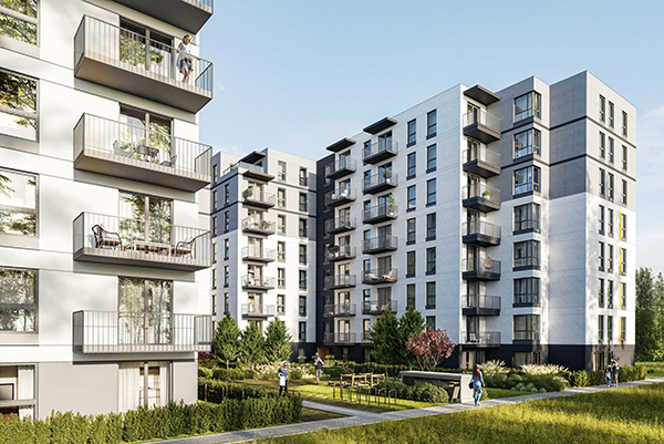 Ursus Vita – osiedle firmy Dantex w Warszawie pomieści łącznie 726 mieszkań. Ursus Vita – osiedle firmy Dantex w Warszawie pomieści łącznie 726 mieszkań.