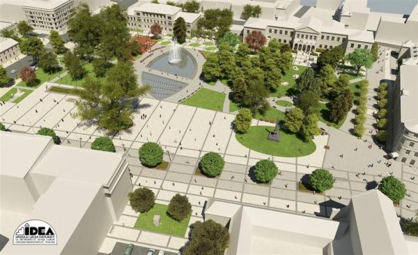 Plac Litewski w Lublinie, wizualizacja: Biuro Architektoniczne IDEA Urszula i Jacek Cieplińscy Plac Litewski w Lublinie, wizualizacja: Biuro Architektoniczne IDEA Urszula i Jacek Cieplińscy