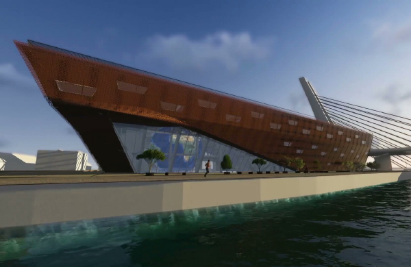 Morskie Centrum Nauki w Szczecinie będzie gotowe w pierwszej połowie 2021 roku. Morskie Centrum Nauki w Szczecinie będzie gotowe w pierwszej połowie 2021 roku.