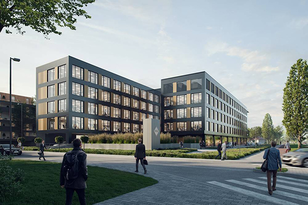 Biurowiec Aleja Pokoju 81 - nowa inwestycja spółki Atal w Krakowie. Biurowiec Aleja Pokoju 81 - nowa inwestycja spółki Atal w Krakowie.