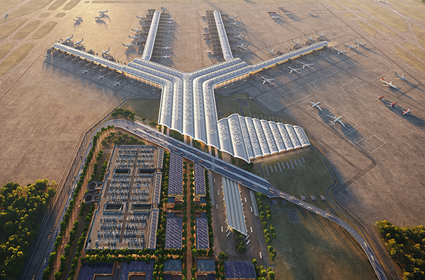 W pierwszym etapie Lotnisko CPK będzie miało przepustowość do ok. 34 mln pasażerów rocznie – z możliwością dalszej rozbudowy. W pierwszym etapie Lotnisko CPK będzie miało przepustowość do ok. 34 mln pasażerów rocznie – z możliwością dalszej rozbudowy.