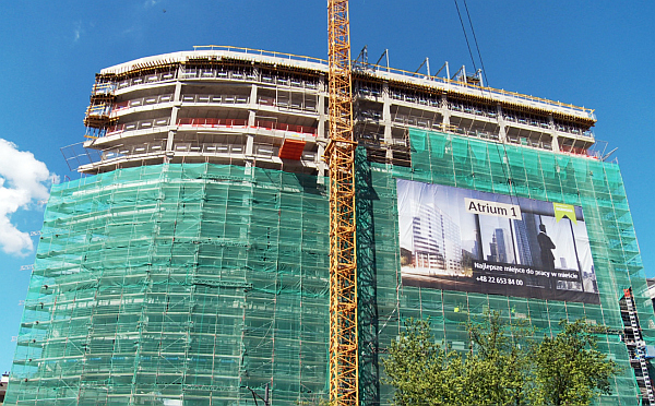 Biurowiec Atrium 1, fot. Skanska Biurowiec Atrium 1, fot. Skanska