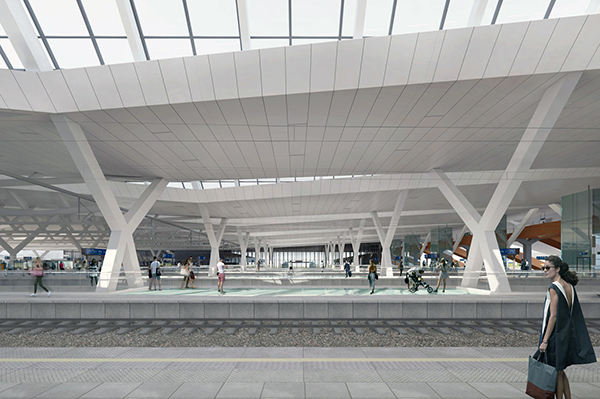 Rozpoczyna się modernizacja stacji Warszawa Zachodnia. Wiz. PKP PLK. Rozpoczyna się modernizacja stacji Warszawa Zachodnia. Wiz. PKP PLK.