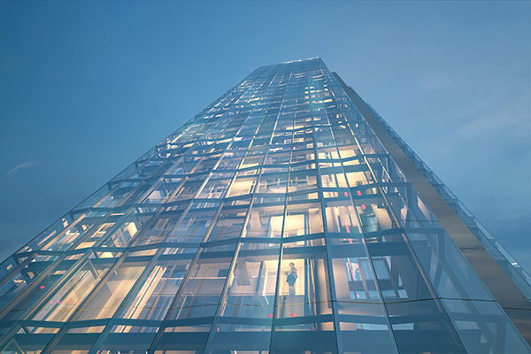 34-kondygnacyjny biurowiec Upper One zaoferuje 35 900 mkw. powierzchni. 34-kondygnacyjny biurowiec Upper One zaoferuje 35 900 mkw. powierzchni.