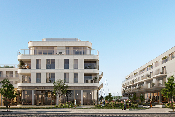 Przy Molo Południowym w Gdyni powstanie nowa siedziba polskiego żeglarstwa utrzymana w modernistycznym stylu. Przy Molo Południowym w Gdyni powstanie nowa siedziba polskiego żeglarstwa utrzymana w modernistycznym stylu.