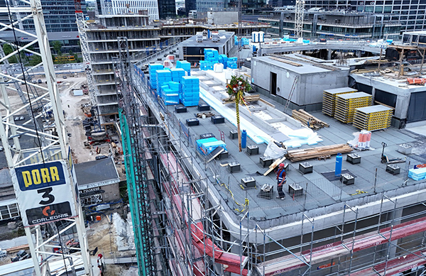 Generalnym wykonawcą biurowca The Form jest firma Porr Generalnym wykonawcą biurowca The Form jest firma Porr