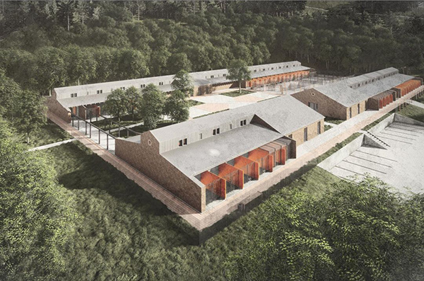 Schronisko dla zwierząt w Wałbrzychu powstanie za 13 mln zł, wiz. Urząd Miasta Wałbrzycha Schronisko dla zwierząt w Wałbrzychu powstanie za 13 mln zł, wiz. Urząd Miasta Wałbrzycha