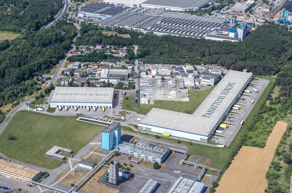 City Logistics Poznań I docelowo obejmie dwie hale magazynowo-produkcyjne. Wiz. Panattoni. City Logistics Poznań I docelowo obejmie dwie hale magazynowo-produkcyjne. Wiz. Panattoni.