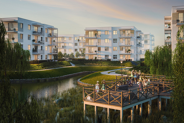 Budowa III etapu Osiedla Zielony Południk zakończy się w IV kwartale 2020 r. Budowa III etapu Osiedla Zielony Południk zakończy się w IV kwartale 2020 r.