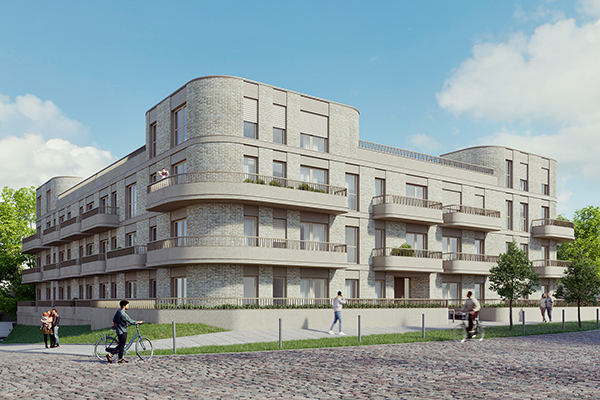 Apartamentowiec Drzymały 17 w Poznaniu zaprojektowany przez pracownię Modo Architektura. Apartamentowiec Drzymały 17 w Poznaniu zaprojektowany przez pracownię Modo Architektura.